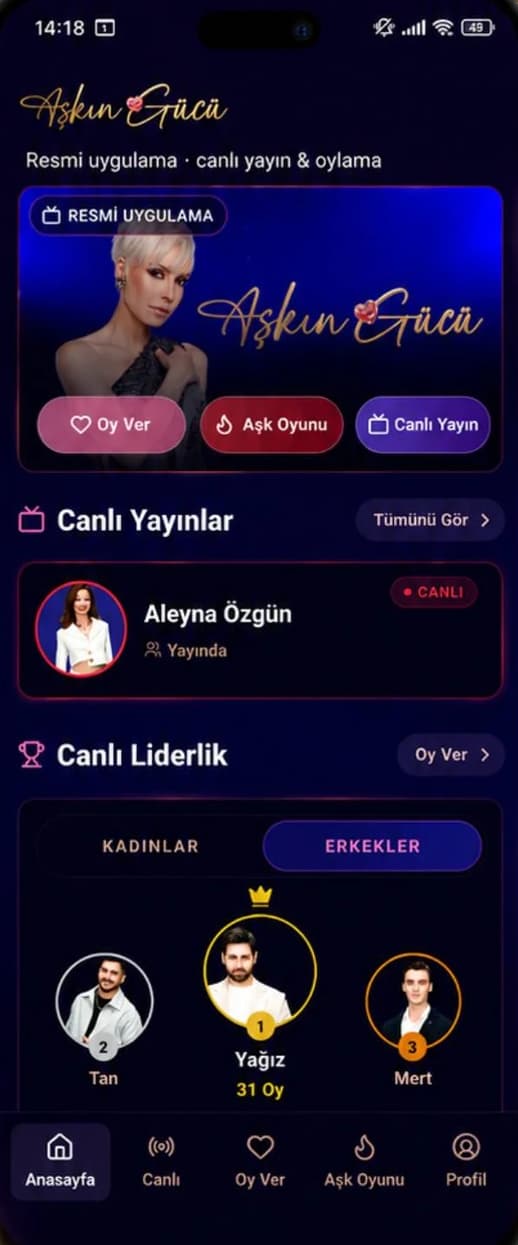 Live & voting